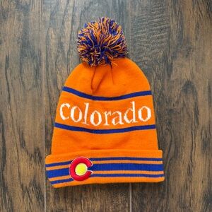 Colorado Orange and Blue Beanie